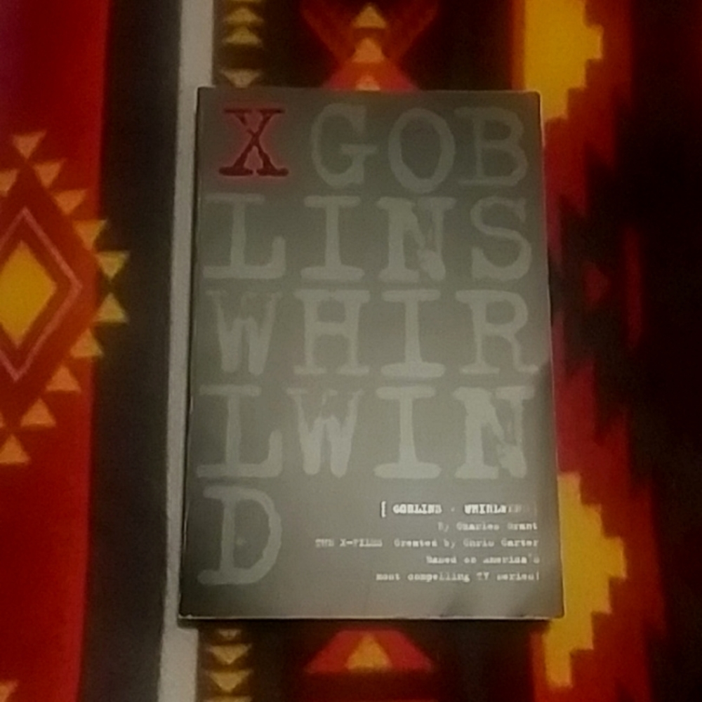 Vintage X-files paperback book